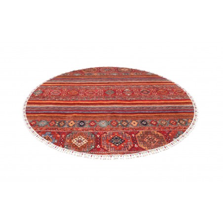 Tappeto Samarkand Pakistan marrone arancione 249x249