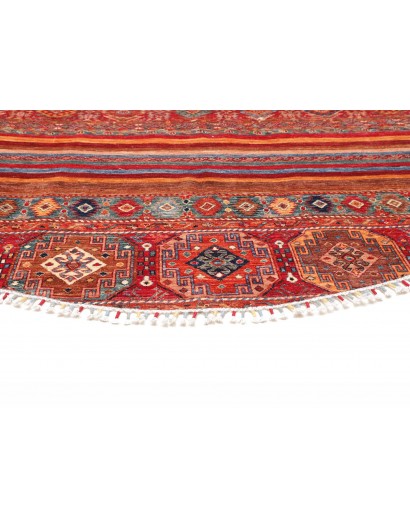 Tappeto Samarkand Pakistan marrone arancione 249x249