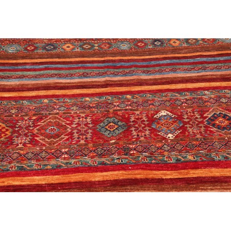 Tappeto Samarkand Pakistan marrone arancione 249x249