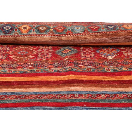 Tappeto Samarkand Pakistan marrone arancione 249x249