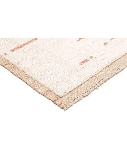Tappeto Gabbeh Marrakech Pakistan bianco beige 253x306