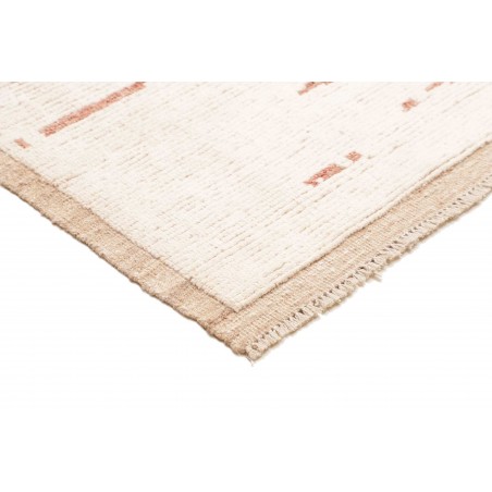 Tappeto Gabbeh Marrakech Pakistan bianco beige 253x306