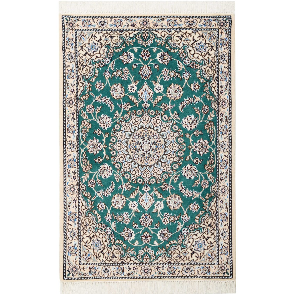 Tappeto Nain 9La Persia grigio 79x121 Tappeto Nain 9La Persia grigio 79x121