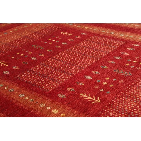 Tappeto Siva Pakistan marrone giallo 282x359