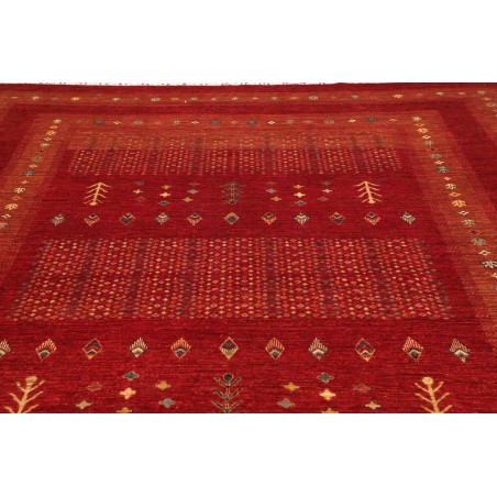 Tappeto Siva Pakistan marrone giallo 282x359