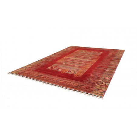 Tappeto Siva Pakistan marrone arancione 276x360