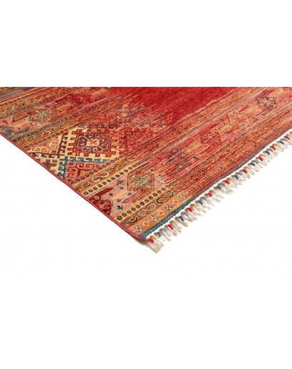 Tappeto Siva Pakistan marrone arancione 276x360