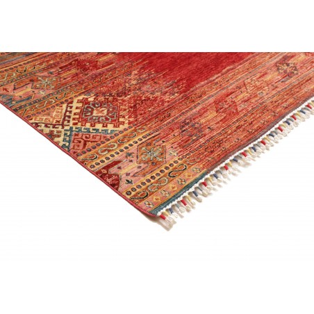 Tappeto Siva Pakistan marrone arancione 276x360