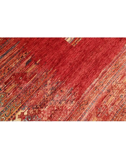 Tappeto Siva Pakistan marrone arancione 276x360