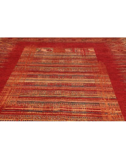 Tappeto Siva Pakistan marrone arancione 276x360