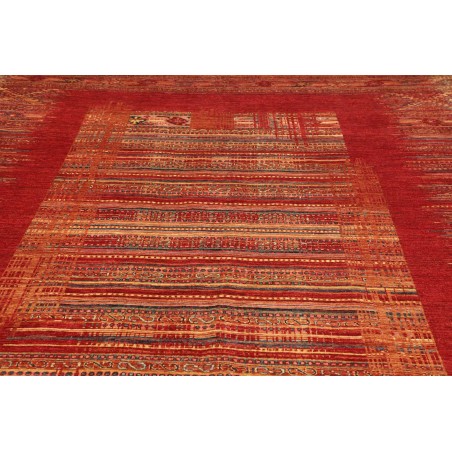 Tappeto Siva Pakistan marrone arancione 276x360