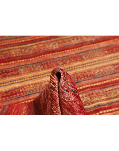 Tappeto Siva Pakistan marrone arancione 276x360