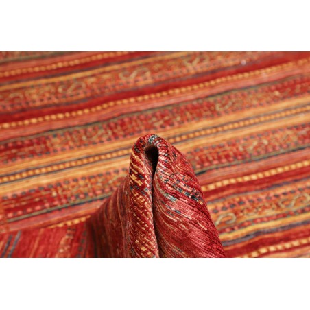 Tappeto Siva Pakistan marrone arancione 276x360