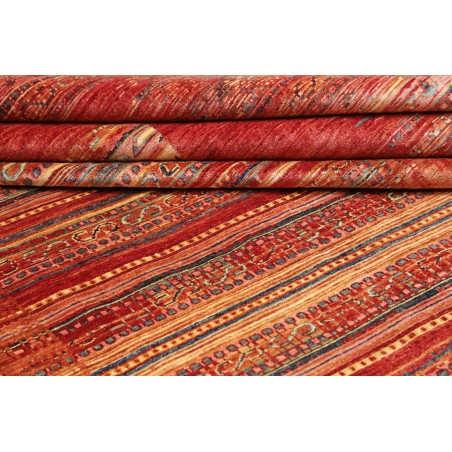 Tappeto Siva Pakistan marrone arancione 276x360