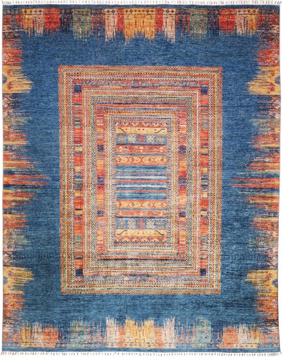 Tappeto Siva Pakistan marrone grigio 243x303