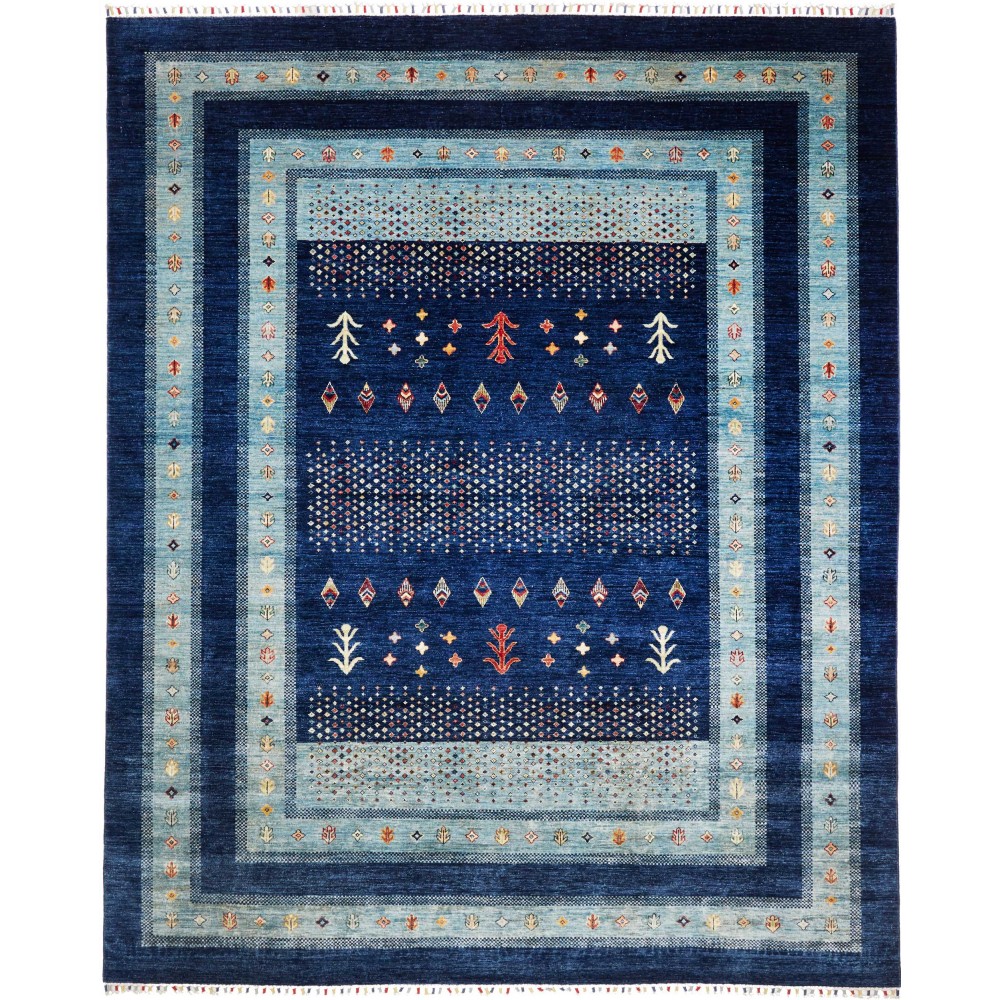 Tappeto Siva Pakistan beige azzurro 250x304