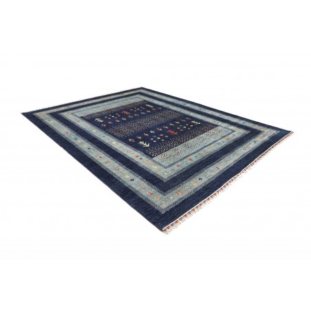 Tappeto Siva Pakistan beige azzurro 250x304