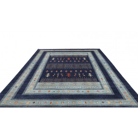 Tappeto Siva Pakistan beige azzurro 250x304