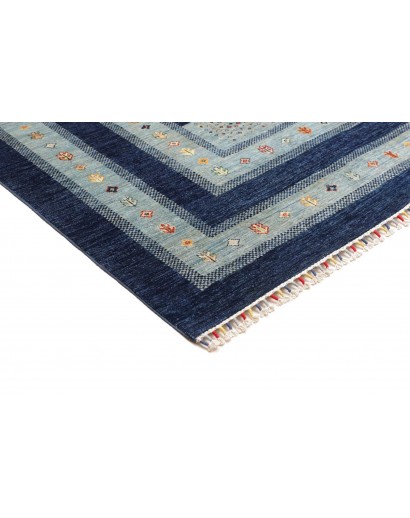 Tappeto Siva Pakistan beige azzurro 250x304