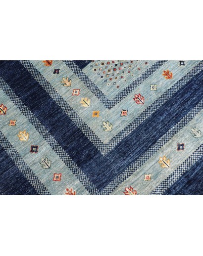 Tappeto Siva Pakistan beige azzurro 250x304