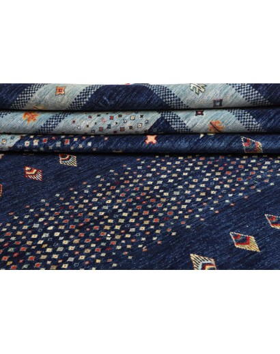 Tappeto Siva Pakistan beige azzurro 250x304