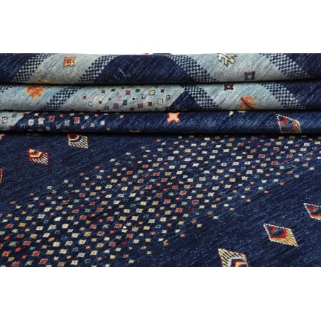 Tappeto Siva Pakistan beige azzurro 250x304