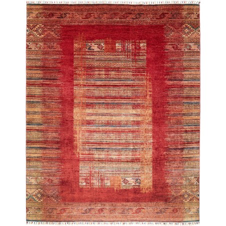 Tappeto Siva Pakistan marrone giallo 240x300