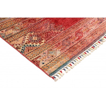 Tappeto Siva Pakistan marrone giallo 240x300