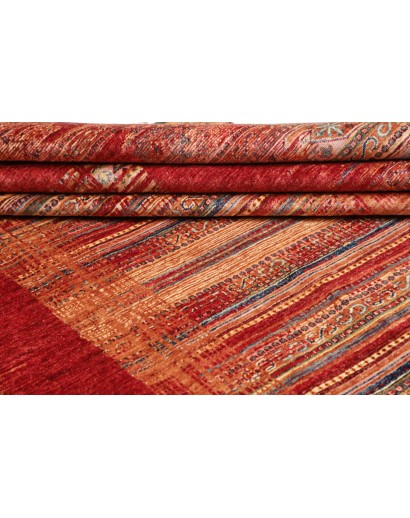 Tappeto Siva Pakistan marrone giallo 240x300