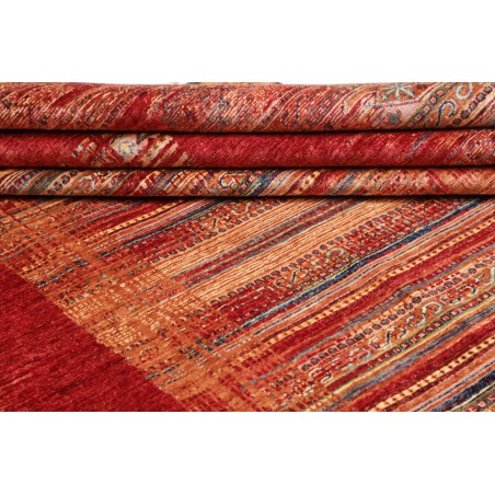 Tappeto Siva Pakistan marrone giallo 240x300