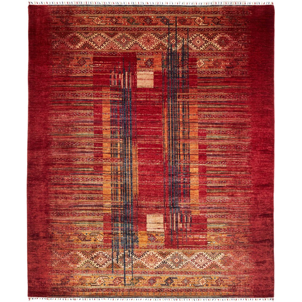 Tappeto Siva Pakistan marrone blu 255x301