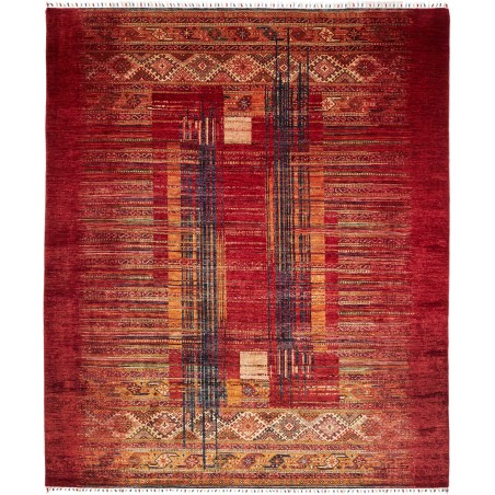 Tappeto Siva Pakistan marrone blu 255x301