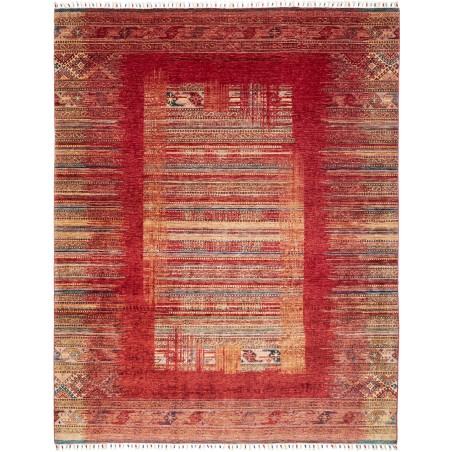 Tappeto Siva Pakistan marrone arancione 235x296