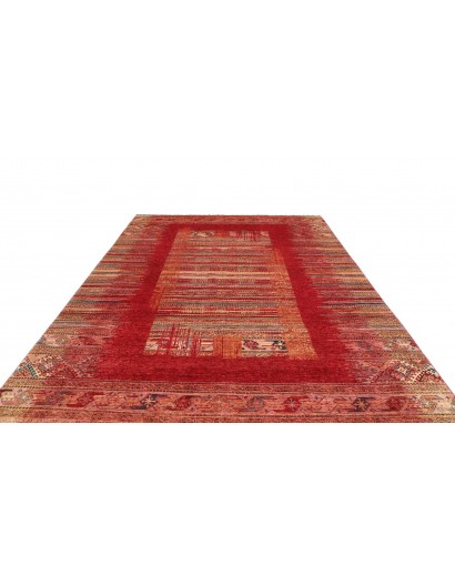 Tappeto Siva Pakistan marrone arancione 235x296