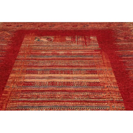 Tappeto Siva Pakistan marrone arancione 235x296