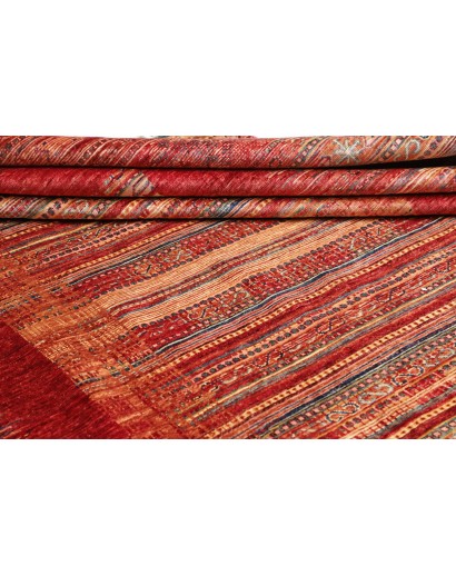 Tappeto Siva Pakistan marrone arancione 235x296