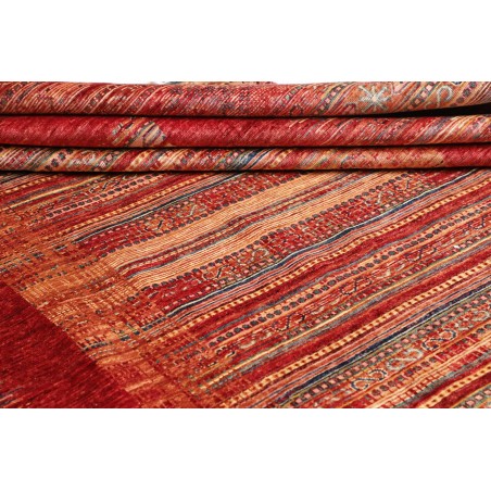 Tappeto Siva Pakistan marrone arancione 235x296