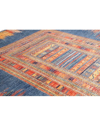 Tappeto Siva Pakistan marrone blu 250x304