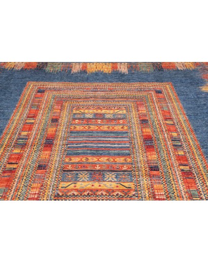 Tappeto Siva Pakistan marrone blu 250x304