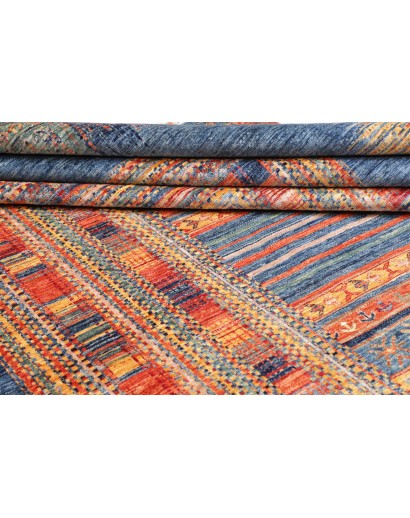 Tappeto Siva Pakistan marrone blu 250x304