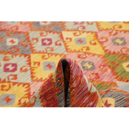 Tappeto Kilim Afghanistan rosso 248x345