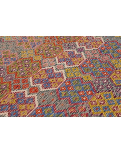Tappeto Kilim Afghanistan bianco 253x349
