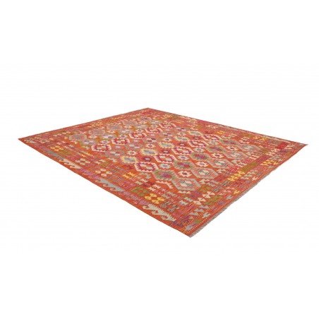 Tappeto Kilim Afghanistan rosso beige 255x293