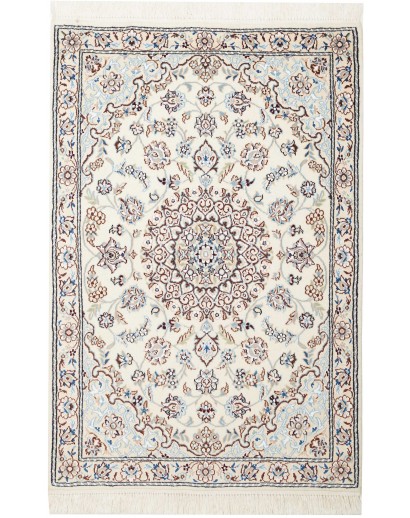 Tappeto Nain 9La Persia bianco marrone 80x120