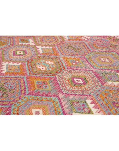 Tappeto Kilim Afghanistan marrone 255x345