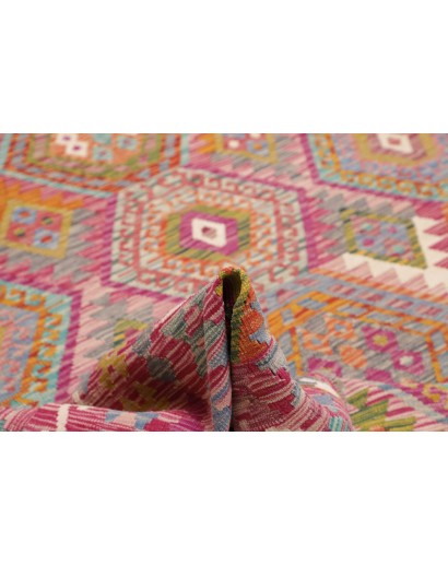 Tappeto Kilim Afghanistan marrone 255x345