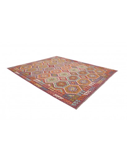 Tappeto Kilim Afghanistan marrone 257x297