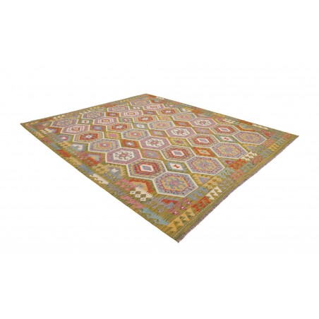 Tappeto Kilim Afghanistan marrone arancione 257x295