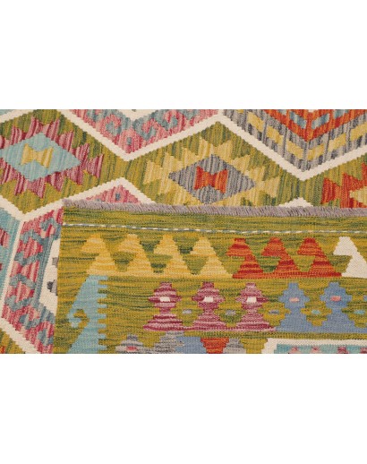 Tappeto Kilim Afghanistan marrone arancione 257x295