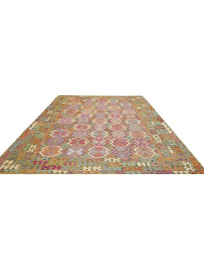 Tappeto Kilim Afghanistan marrone 262x345